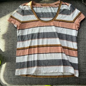 Madewell striped TShirt. Size small.